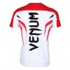 Футболка Venum Shockwave 2 T-shirt White-Red  фото 2