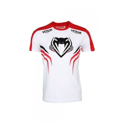 Футболка Venum Shockwave 2 T-shirt White-Red