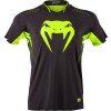 Футболка Venum Hurricane X Fit T-shirt - Black/Neo Yellow  фото 3