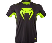 Футболка Venum Hurricane X Fit T-shirt - Black/Neo Yellow