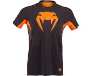 Футболка Venum Hurricane X Fit T-shirt - Black/Neo Orange