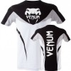 Футболка Venum Shockwave 3 T-Shirt - Black White  фото 3