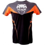 Venum 7631 Футболка Venum Shockwave 3 T-Shirt -Black Orange фото