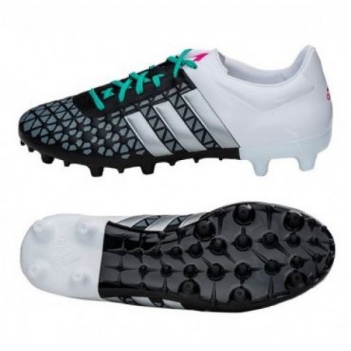 Бутсы Adidas Ace 15.3 FG/AG (черно-белые)