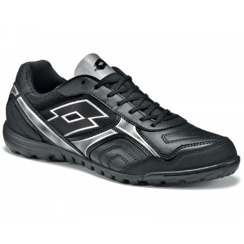 Сороконожки мужские Lotto TORCIDA XV TF (S3989) BLACK/SILVER METAL