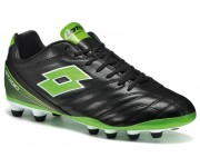 Бутсы Lotto STADIO 300 FG (S3955) BLACK/MINT FLUO