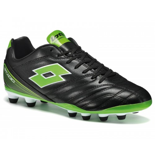 Бутсы Lotto STADIO 300 FG (S3955) BLACK/MINT FLUO