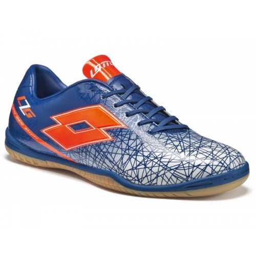 Кроссовки футзал Lotto LZG VIII 700 ID (S3960) BLUE TWILIGHT/RED FLUO