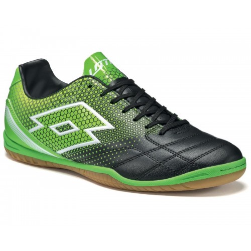 Кроссовки футзал Lotto SPIDER 700 XIII ID (S3967) BLACK/MINT FLUO