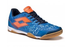 Кроссовки футзал (индоры) мужские Lotto TACTO II 300 ID (S3979) BLUE SHIVER/FANTA FLUO