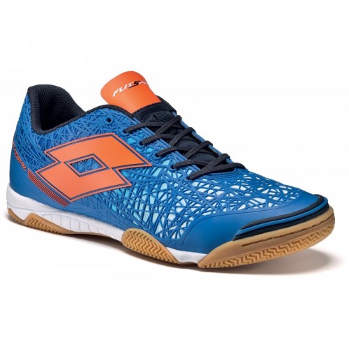 Кроссовки футзал Lotto TACTO II 300 ID (S3979) BLUE SHIVER/FANTA FLUO