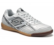 Кроссовки футзал (индоры) мужские Lotto TORCIDA XV ID (S3987) WHITE/SILVER METAL