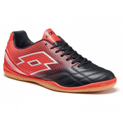Кроссовки футзал Lotto SPIDER 700 XIII ID (S7174) BLACK/RED WARM