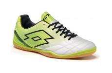 Кроссовки футзал Lotto SPIDER 700 XIII ID (S7176) WHITE/YELLOW SAFETY
