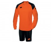 Комплект вратарской формы Lotto KIT LS CROSS GK (S3716) FANTA FLUO/BLACK