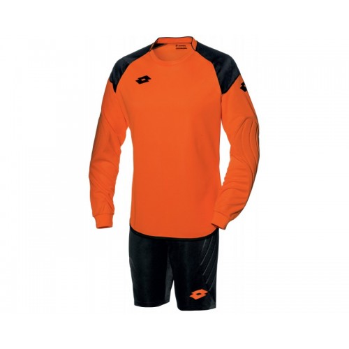 Комплект вратарской формы Lotto KIT LS CROSS GK (S3716) FANTA FLUO/BLACK
