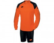 Комплект вратарской формы Lotto KIT LS CROSS GK (S3716) FANTA FLUO/BLACK фото
