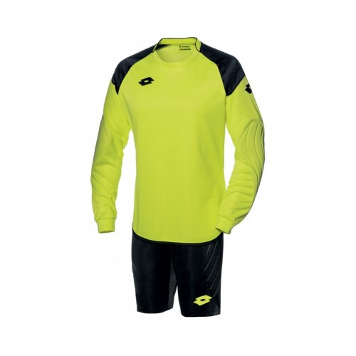 Комплект вратарской формы Lotto KIT LS CROSS GK (S3744) YELLOW NEON/BLACK