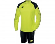Комплект вратарской формы Lotto KIT LS CROSS GK (S3744) YELLOW NEON/BLACK фото