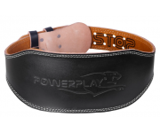 Пояс для тяжелой атлетики PowerPlay 5086 Черно-Коричневый