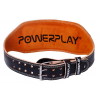 Пояс для тяжелой атлетики PowerPlay 5086 Черно-Коричневый  фото 2
