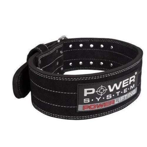 Пояс для пауэрлифтинга Power System Power Lifting PS-3800 Black