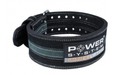 Пояс для пауэрлифтинга Power System Power Lifting PS-3800 Black/Grey