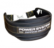 Power System 21513 Пояс для отягощений Power System Dipping Beast PS-3860 Black/Yellow фото