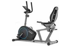 Горизонтальный велотренажер Elitum LX350 Black