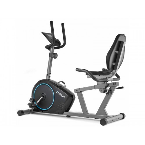 Горизонтальный велотренажер Elitum LX350 Black