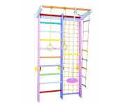 Спортивный уголок Babygrai Пиратик розовый 225см