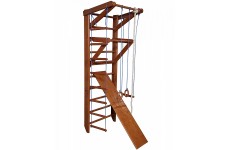 Спортивный уголок SportBaby Орех 3-220