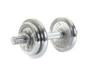 ГАНТЕЛЬ ХРОМИРОВАННАЯ HAMMER 1х10 кг 6750