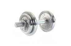 ГАНТЕЛЬ ХРОМИРОВАННАЯ HAMMER 1х10 кг 6750