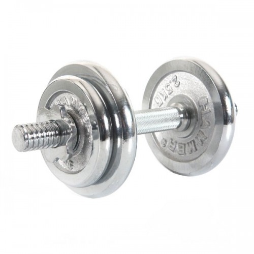 ГАНТЕЛЬ ХРОМИРОВАННАЯ HAMMER 10 КГ 6750