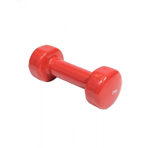 Гантель с виниловым покрытием HouseFit 2 кг D086-2