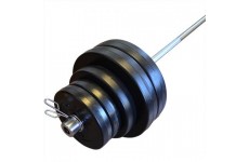 Штанга олимпийская композитная в пластиковой оболочке Newt Rock Pro 75 кг