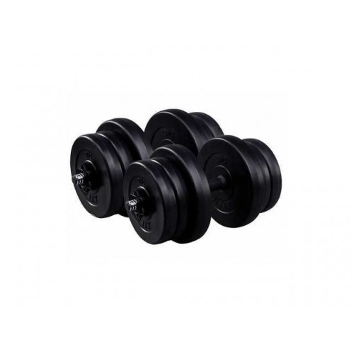 Гантели RN-Sport ABS 2 по 20 кг с амортизирующим покрытием