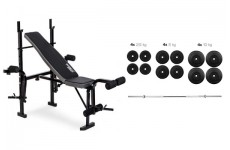 Набор Plenergy Strong 80 кг со скамьей Trex-055