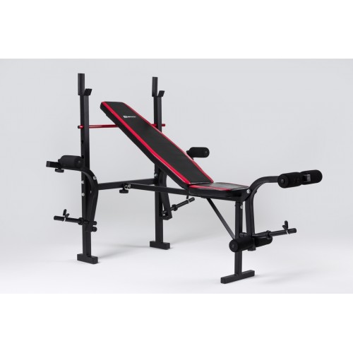 РЕГУЛИРУЕМАЯ СКАМЬЯ СО СТОЙКАМИ HOP SPORT HS-1055