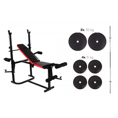 Набор Premium 48 кг со скамьей HS-1020