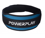 Пояс для тяжелой атлетики PowerPlay 5545 Сине-Черный (Неопрен)