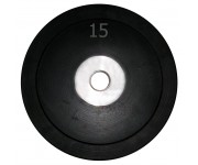 Диск обрезиненный олимпийский Newt 15 кг