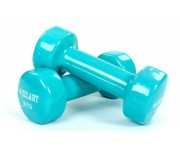 Гантели для фитнеса с виниловым покрытием Zelart Beauty (2x3кг) TA-5225-3