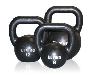 Гиря Eleiko Kettlebell - 12 кг, чёрный