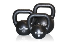 Гиря Eleiko Kettlebell - 12 кг, чёрный