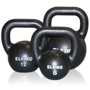 Гиря Eleiko Kettlebell - 12 кг, чёрный фото