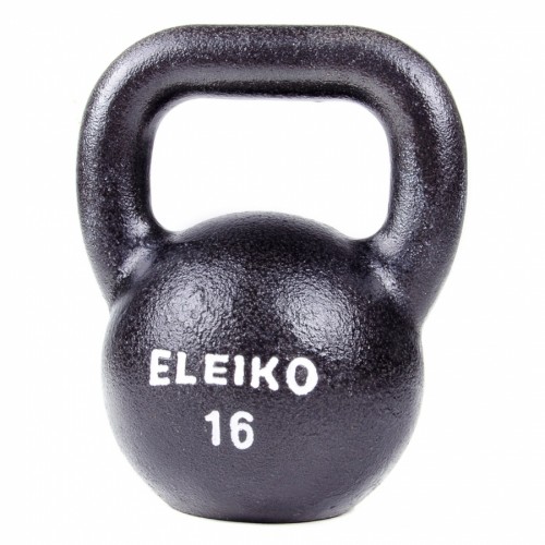 Гиря Eleiko Kettlebell - 16 кг, чёрный
