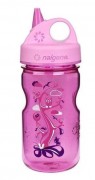 Nalgene 22652 Бутылка для воды детская Nalgene Grip-n-Gulp Розовая Woodland Art. 350 мл. фото