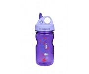 Бутылка для воды детская Nalgene Grip-n-Gulp Фиолетовый Hoot Art. 350 мл.